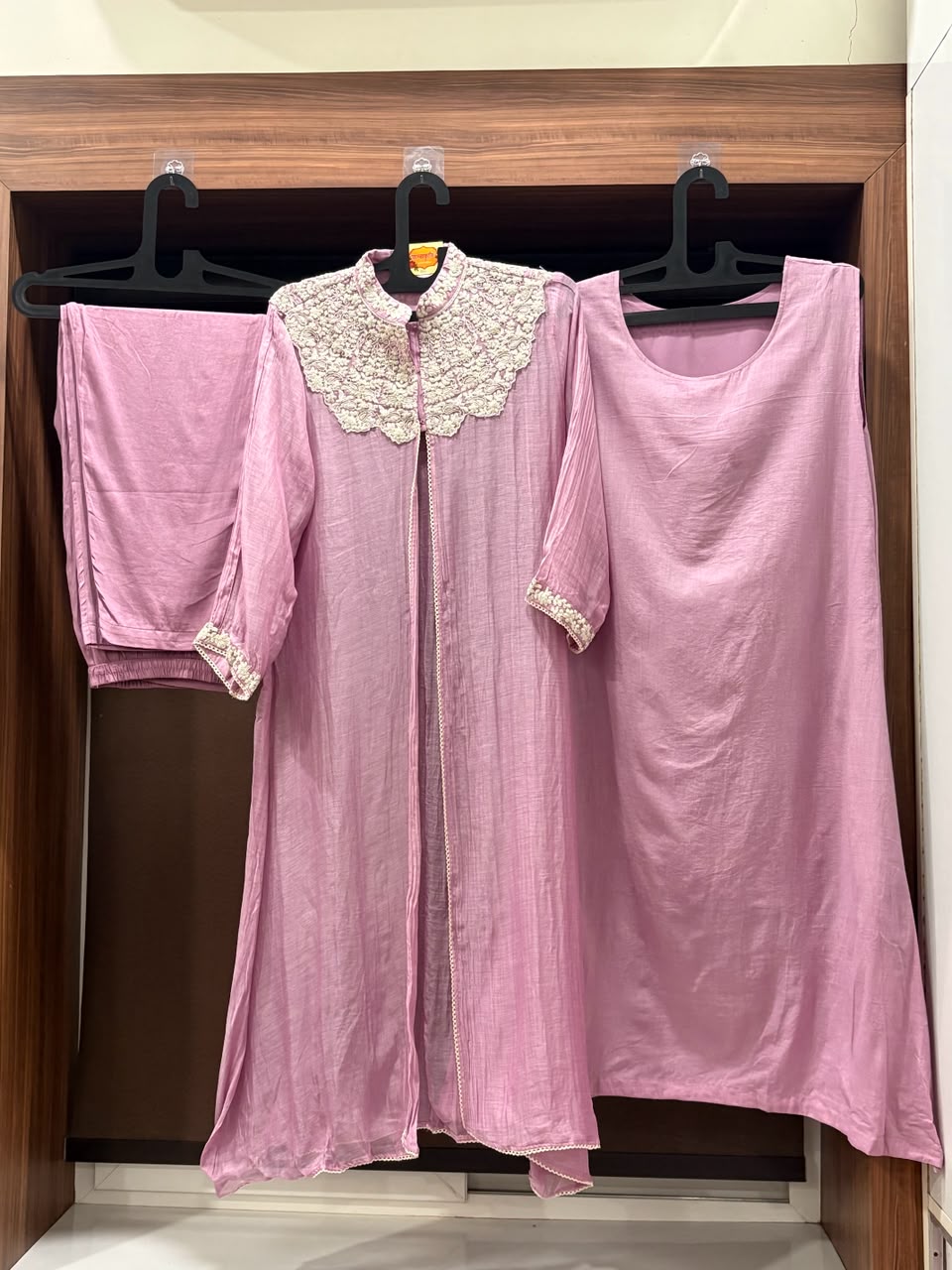 Rani Embellished 3-Piece Co-Ord Set